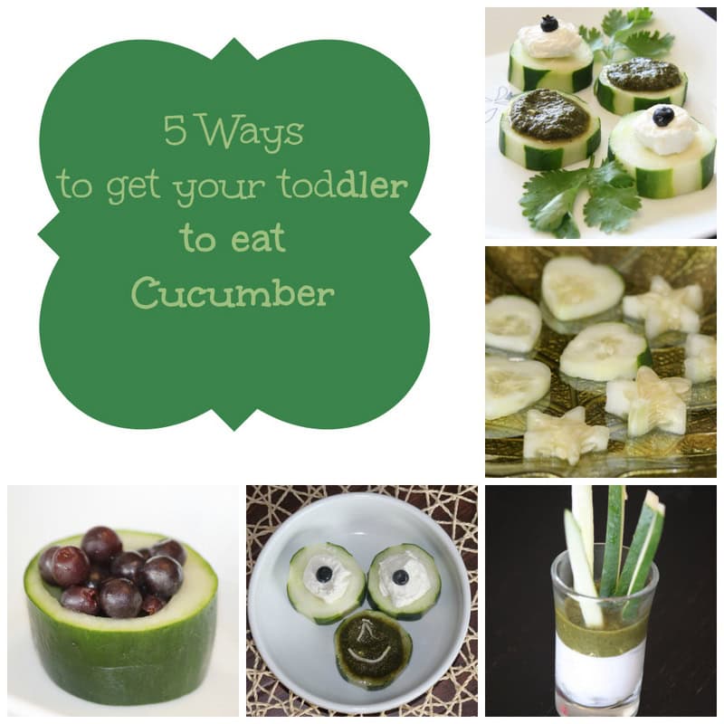5 ways to get your toddler to eat cucumber