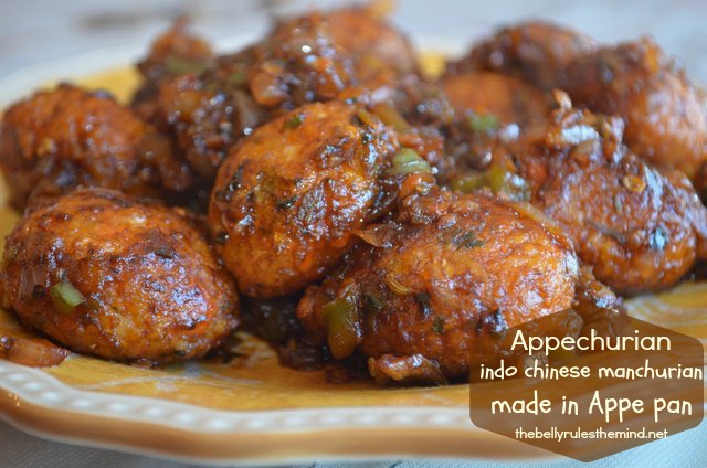 Appechurian indo chinese manchurian