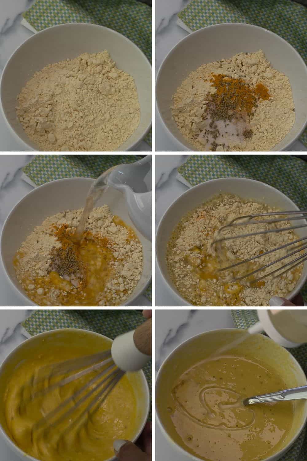 How to make batter for vada pav in appe pan