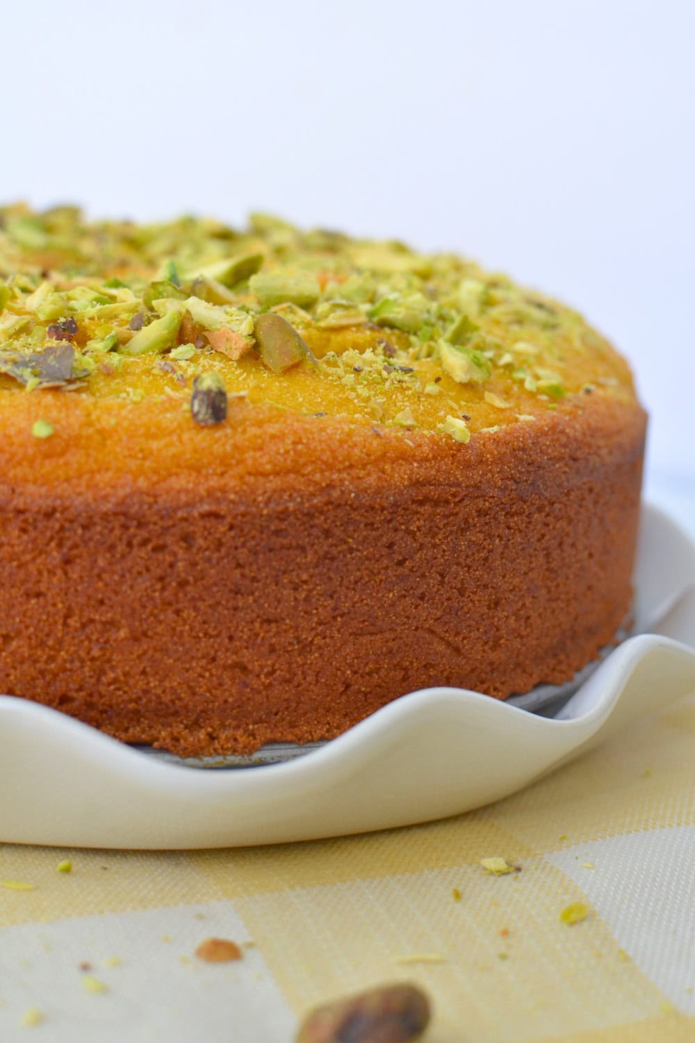 vegan mango cake, Semolina cake , eggless semolina cake