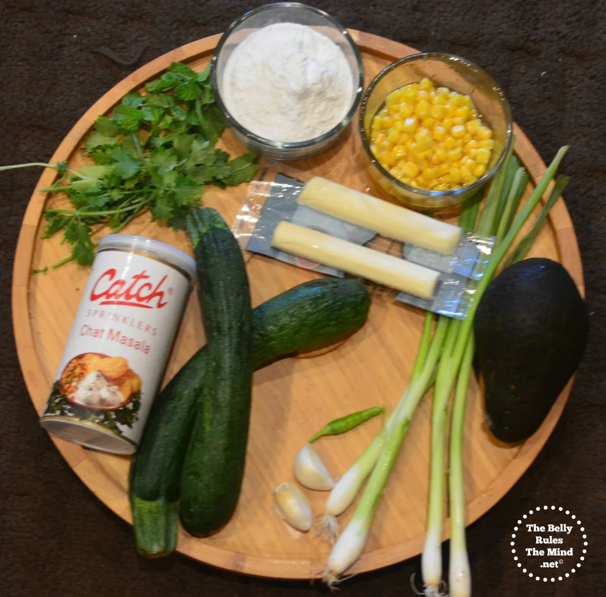 Zucchini tots Ingredients 