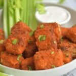 crispy tofu buffalo bites