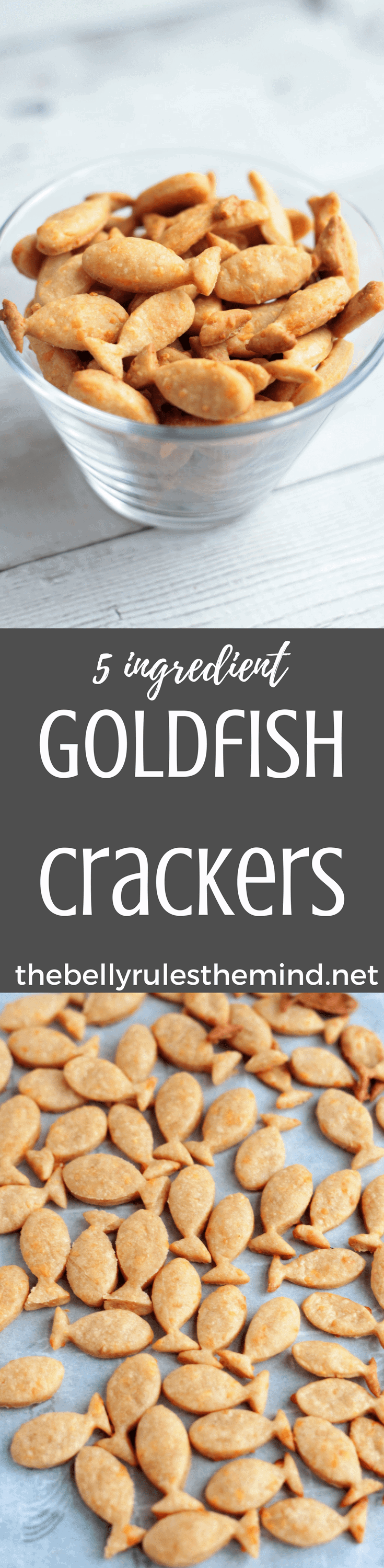 Homemade Goldfish crackers Recipe | TheBellyRulesTheMind