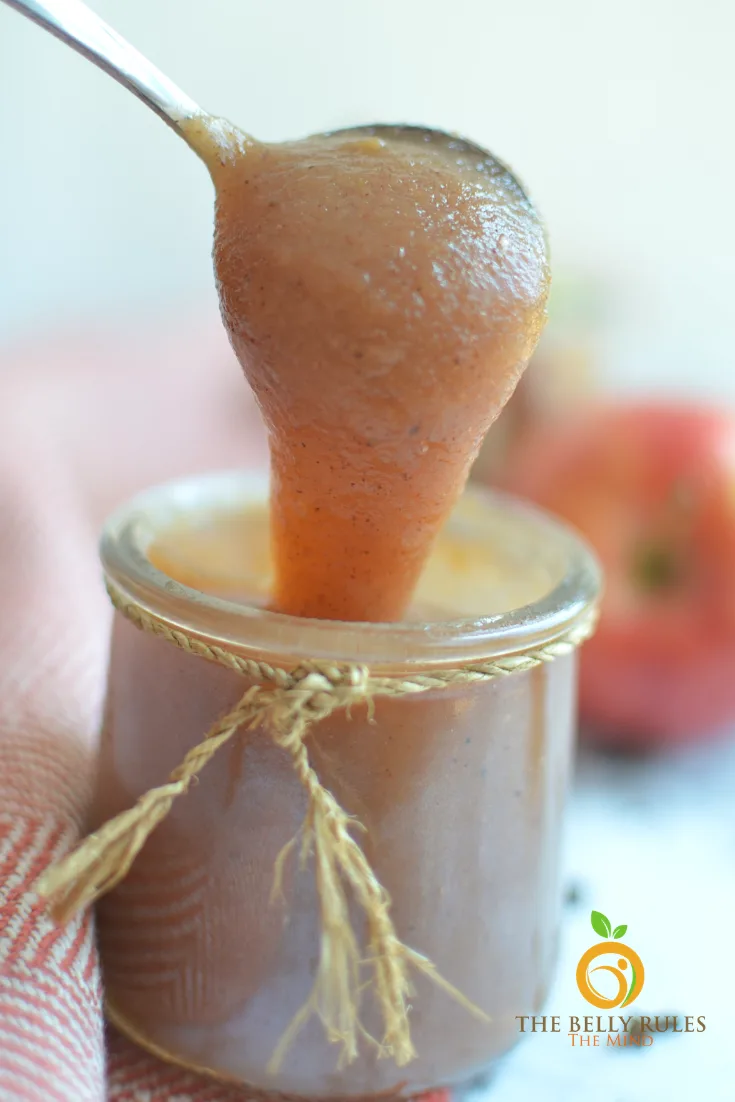 Instant pot easy homemade apple butter 