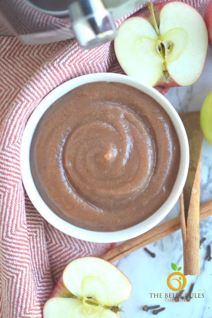 Instant pot easy homemade apple butter