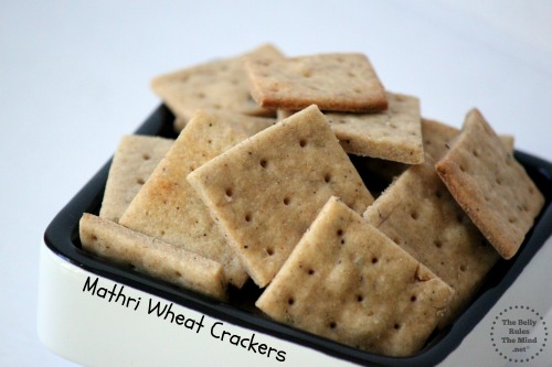 Mathri Wheat crackers