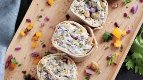 pinwheels on a platter
