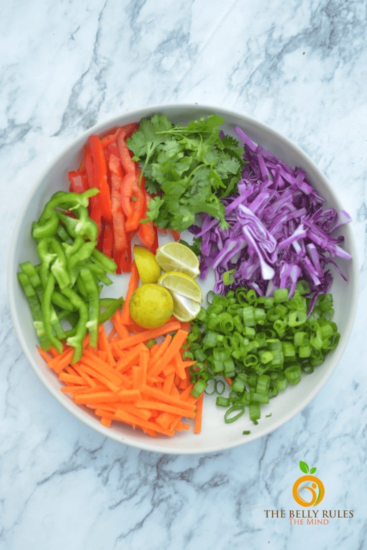 instant pot 10 minute spicy Thai noodle bowl