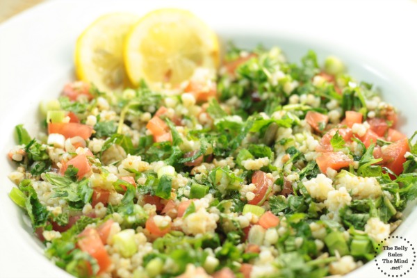 Tabbouleh Salad Recipe by The Belly Rules The Mind