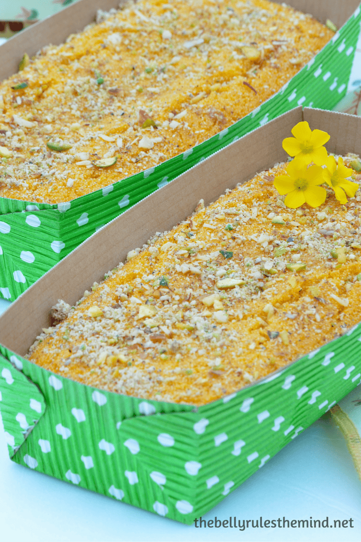 mango semolina cake