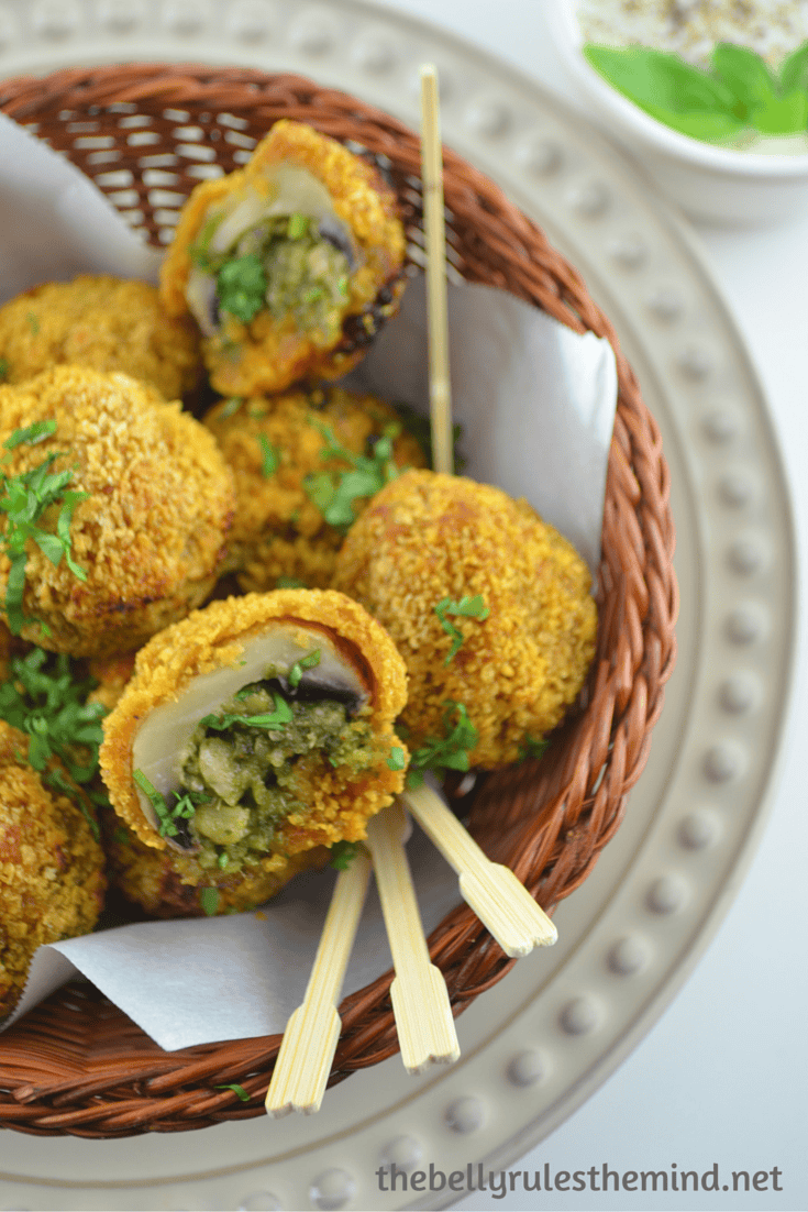 pesto-stuffed-mushroom