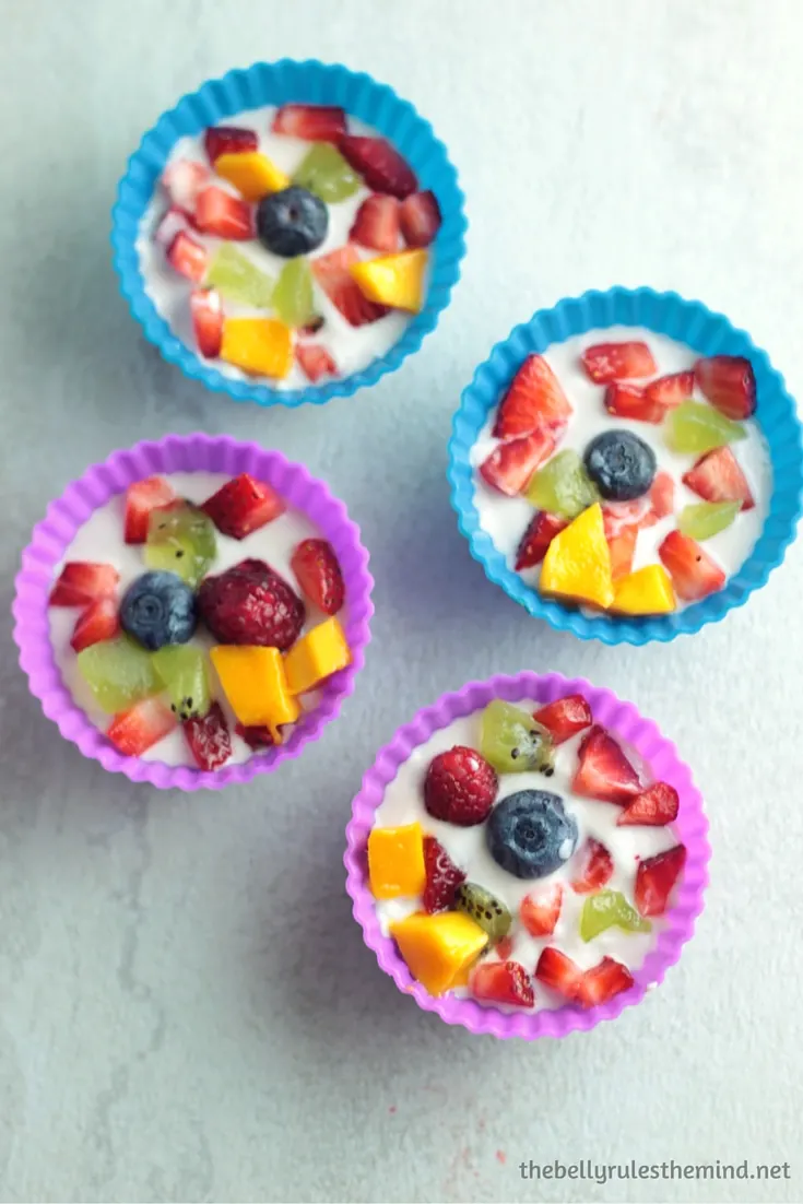 frozen yogurt bites