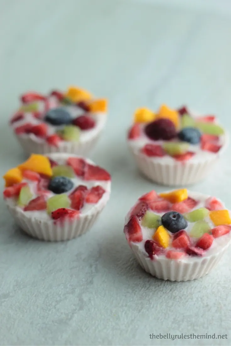 frozen yogurt bites