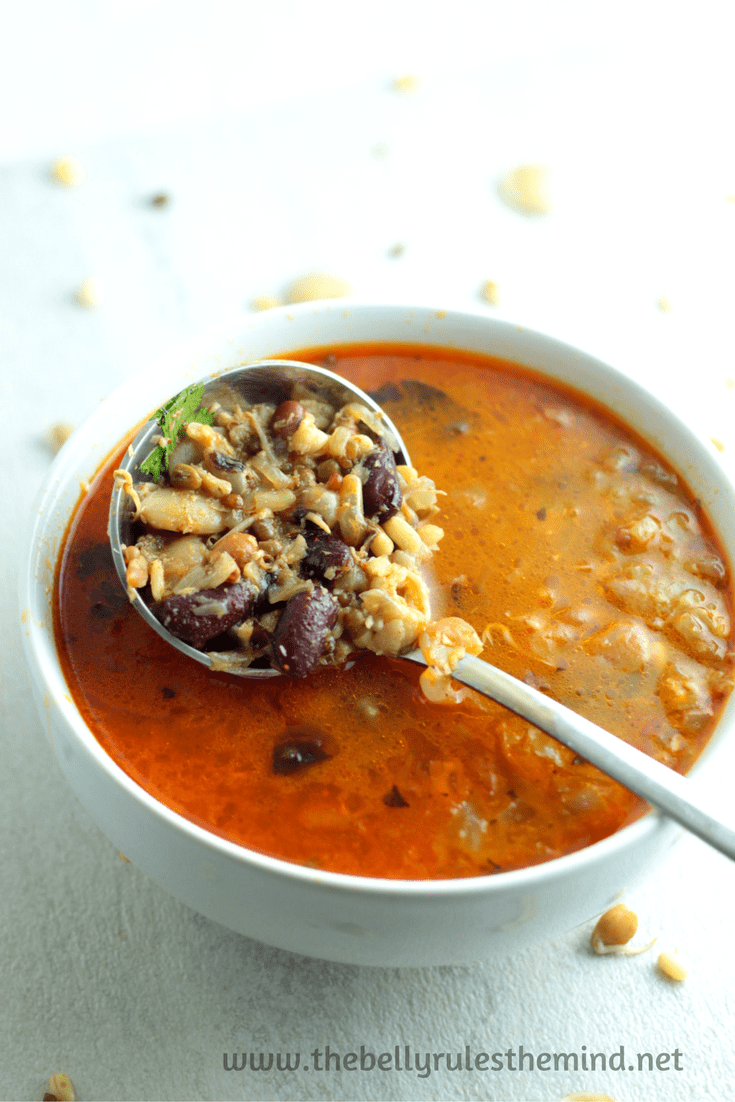 16 bean soup kolhapuri usal