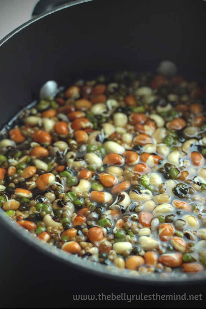 16 bean spicy soup kolhapuri usal