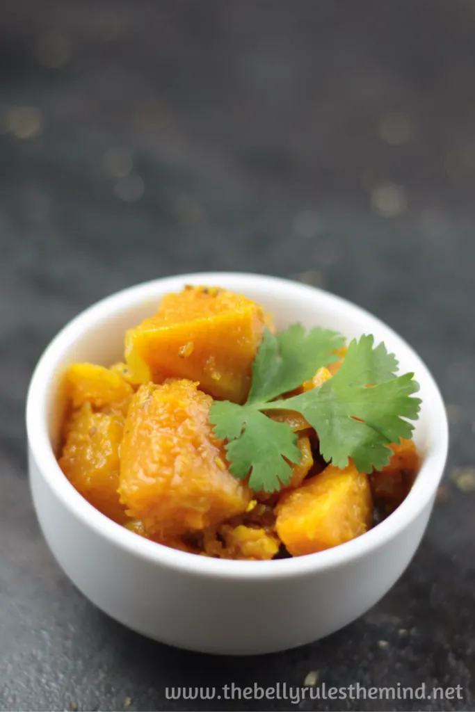 Indian style Pumpkin recipe