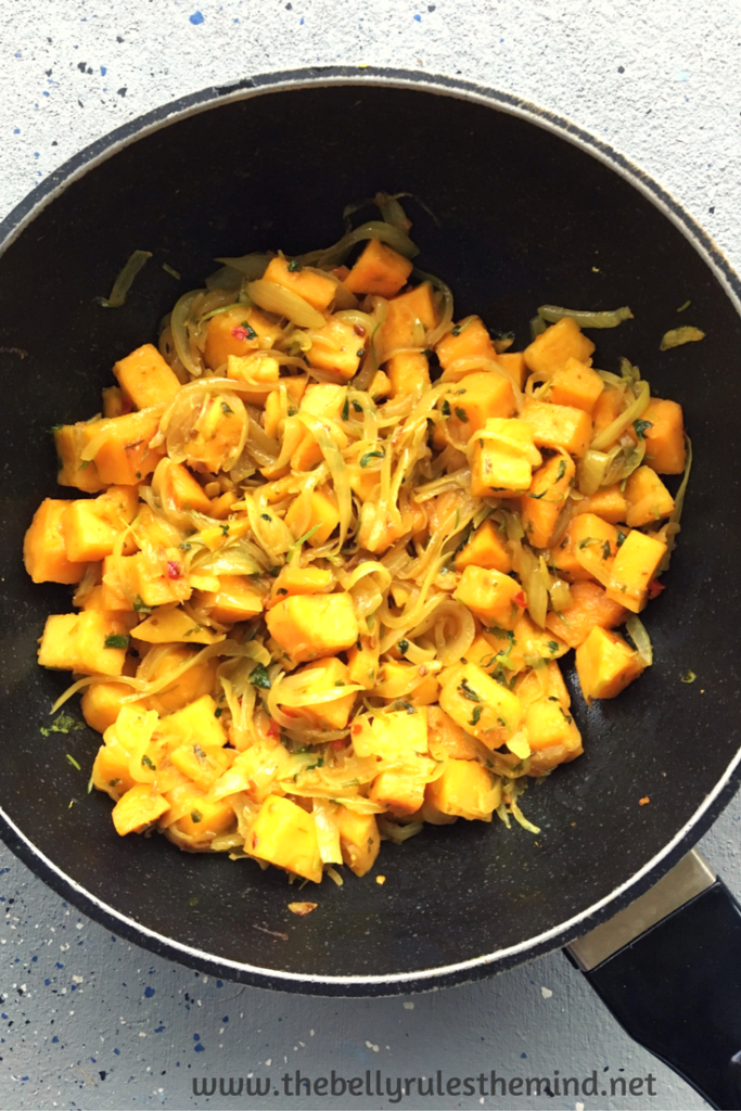 Indian style pumpkin recipe