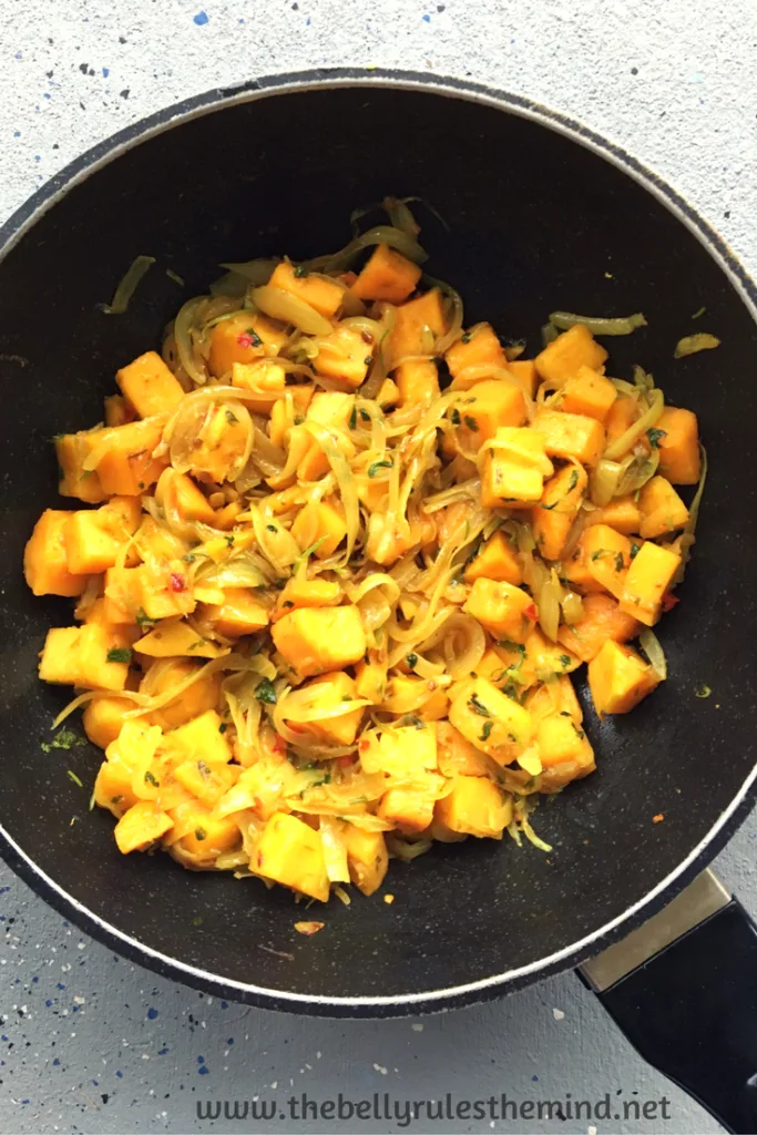 Indian style pumpkin recipe