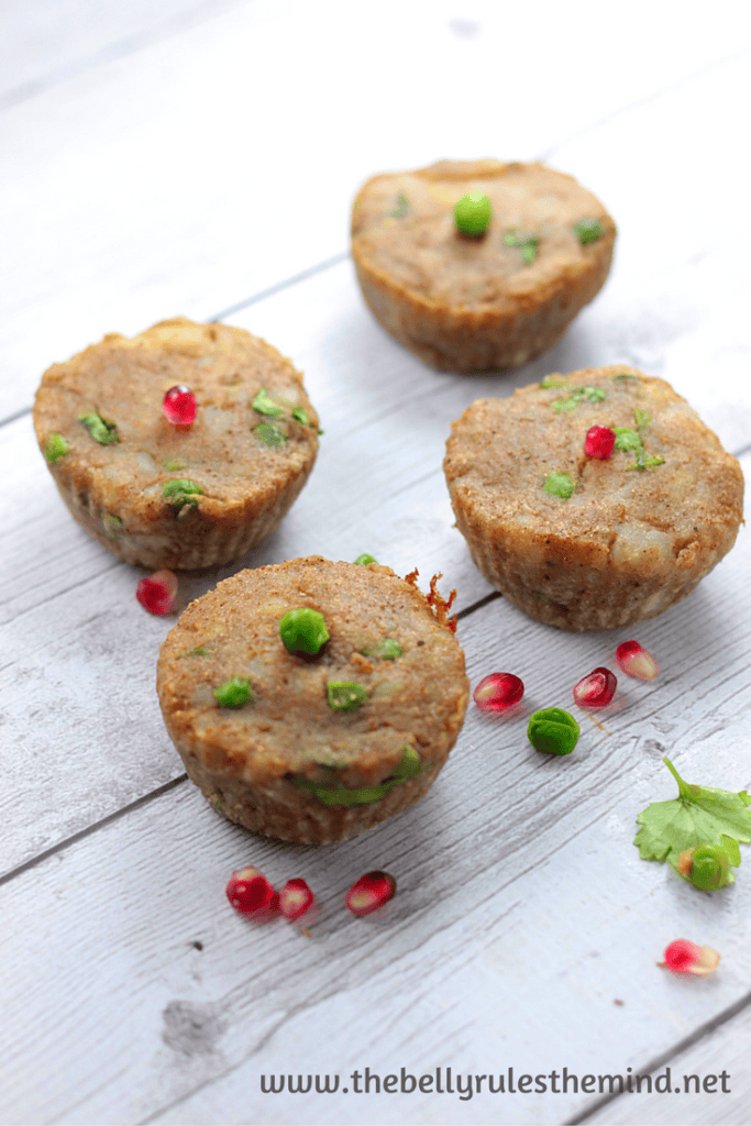 Breakfast Snack Chaat Muffin