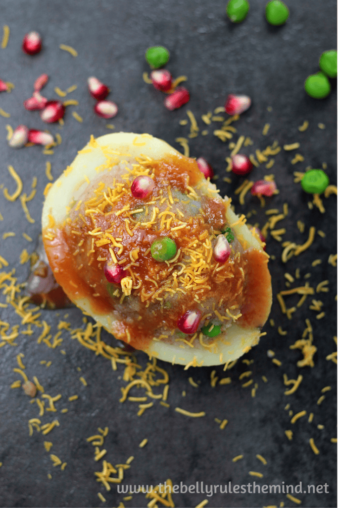 Aloo Chat Dabeli Kulle Chat Loaded Potato Skins