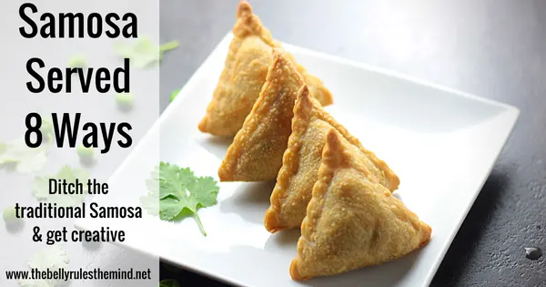 How to serve or wrap a Samosa