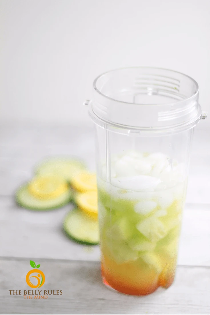 Cucumber Basil Lemonade spring summer drink