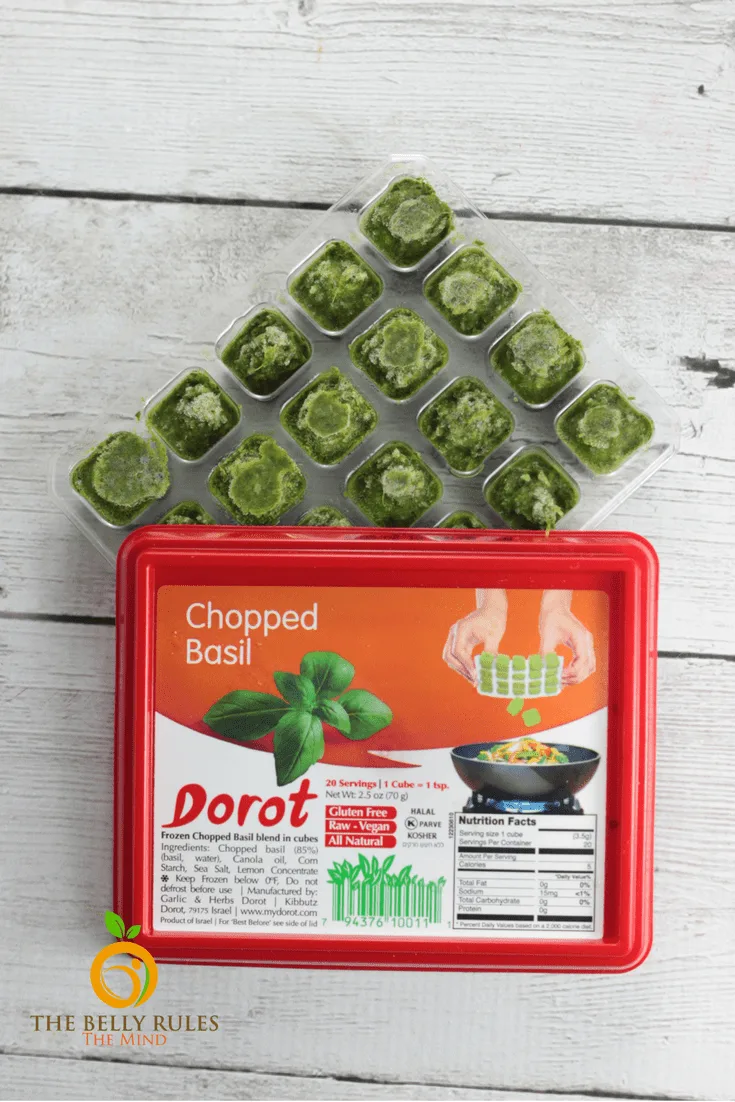 Dorot Crushed Garlic (20 Cubes. 1 Cube=1Tsp.) (Frozen)