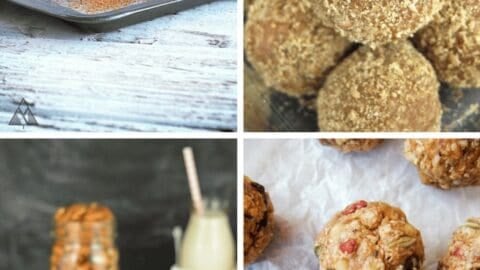 Healthy, Make-Ahead Breakfast Energy Balls / Bites Recipes from The Belly Rules The Mind