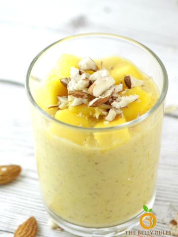 Healthy Orange Mango Smoothie GF