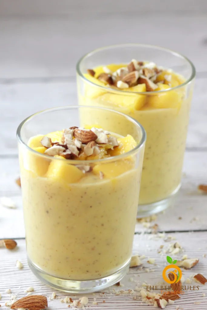 Healthy Orange Mango Smoothie GF