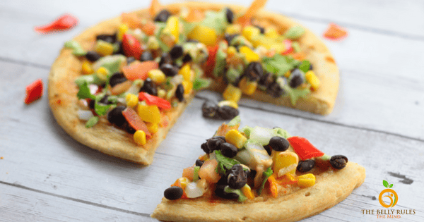 CPK style Spicy Chipotle Pizza Vegetarian