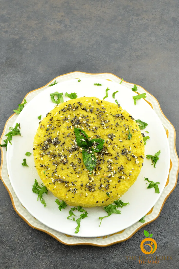 Khaman Dhokla - Steamed Chickpea flour Cake - My Culinary Saga