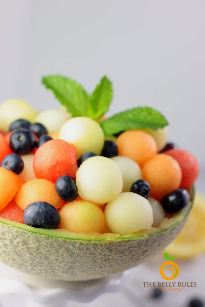 Summer Salad using Melons