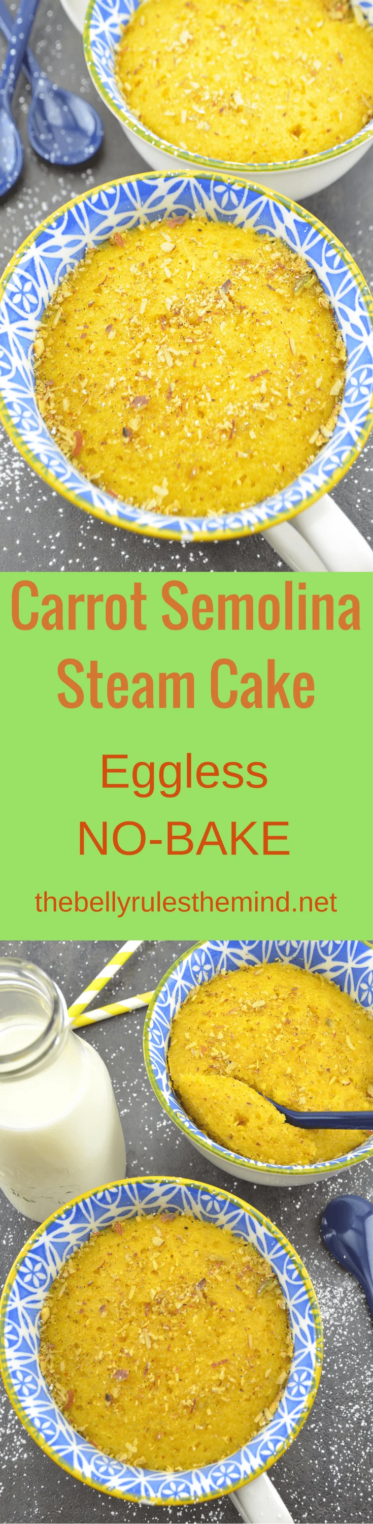 Semolina Carrot Cake