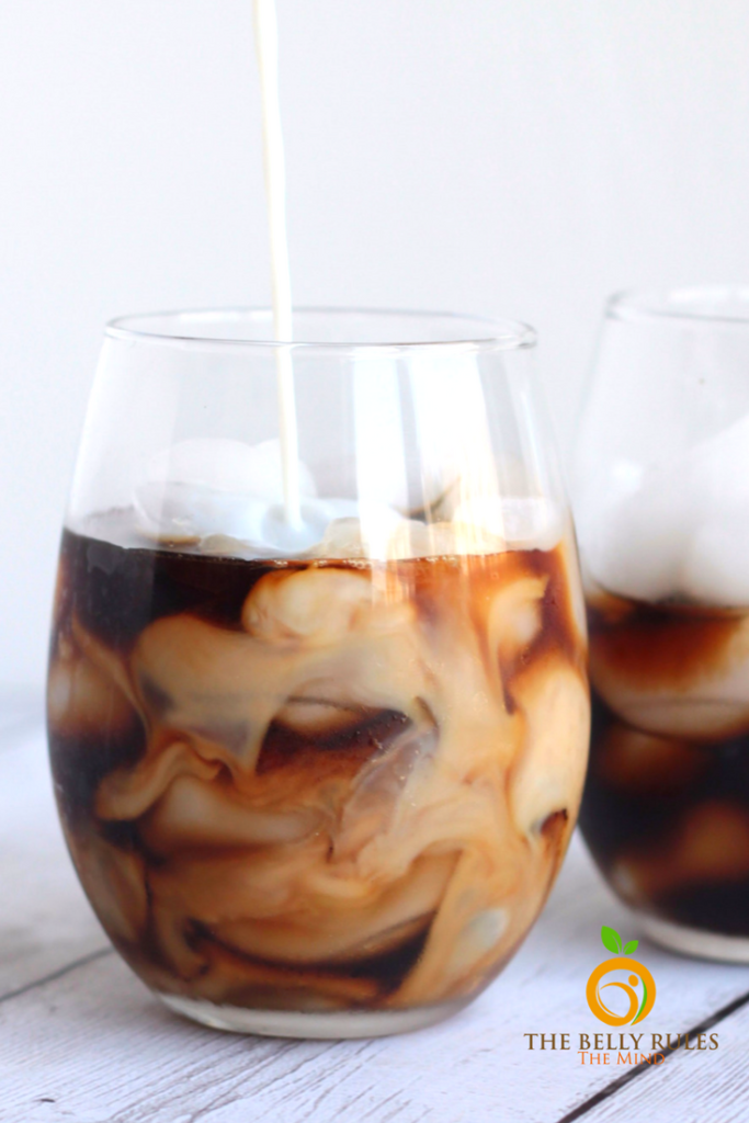 How I Make Delicious Orange Iced Coffee at Home! - The Belly Rules The Mind