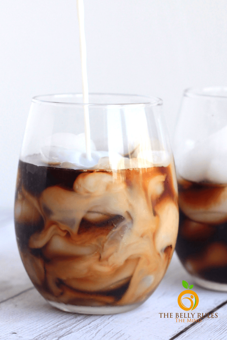how to make orange iced coffee at home
