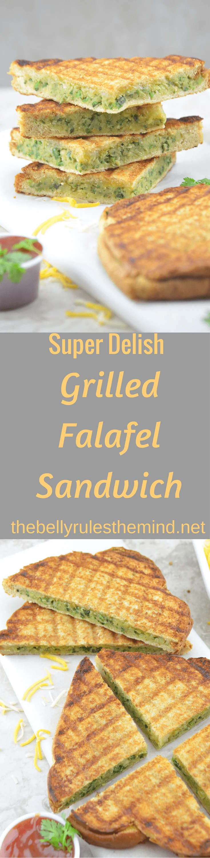 Grilled Falafel Sandwich