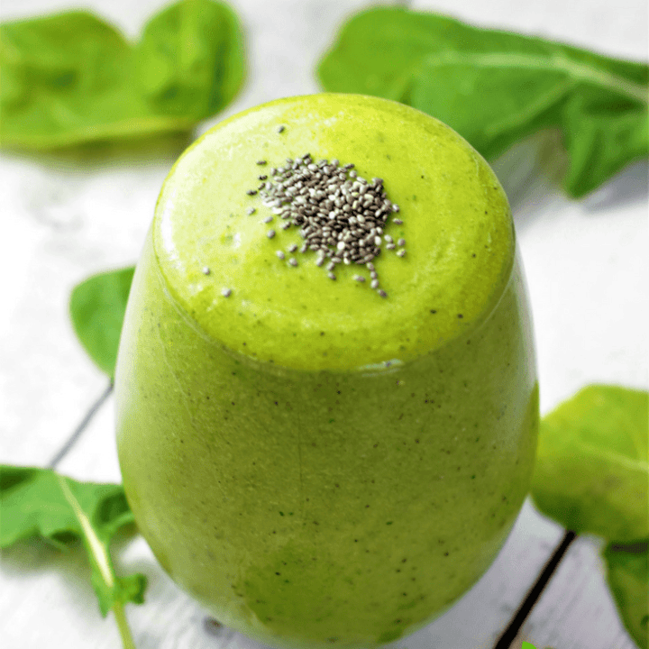 Pineapple Kiwi Green Smoothie