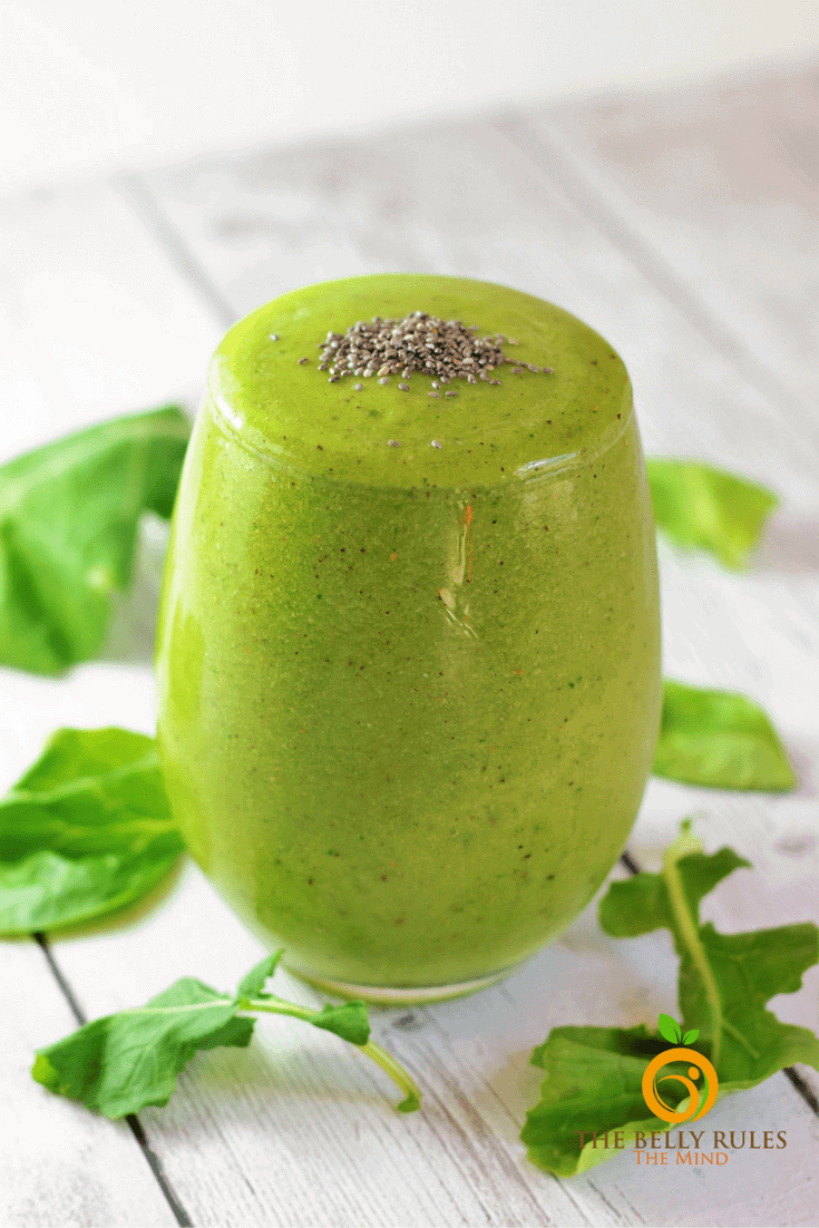 Pineapple Kiwi Green Smoothie