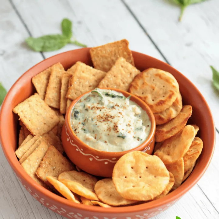 Smoky Eggplant dip with GOODTHiNS