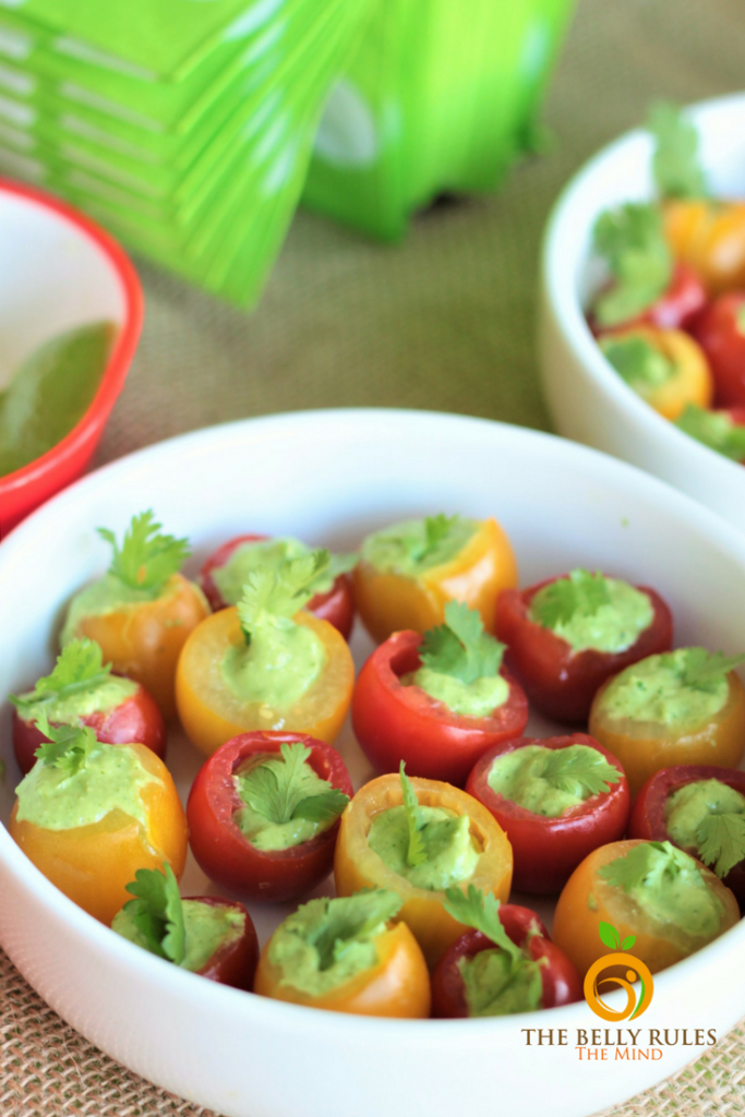 Avocado Recipes Hass Chipotle Avocado Stuffed Cherry Tomatoes