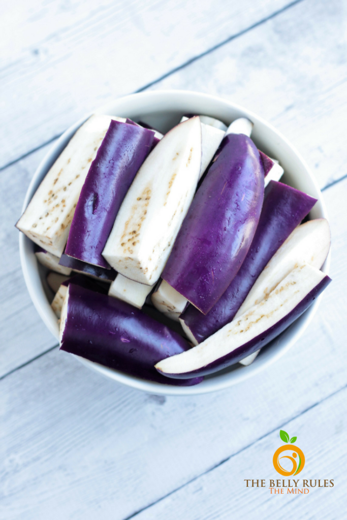 Begun Bhaja Eggplant Sticks