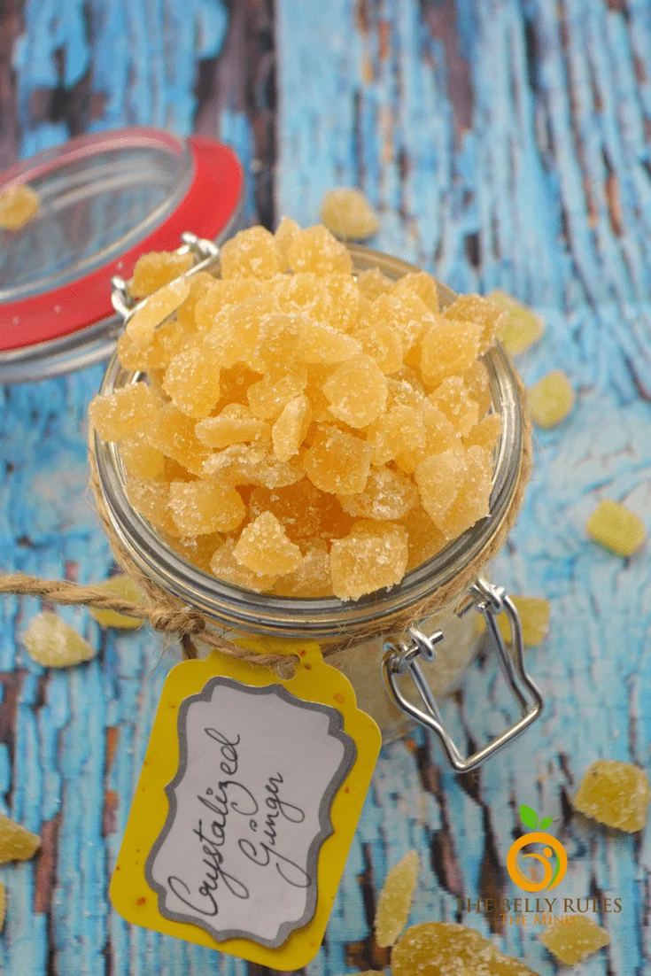 Candied ginger - a treat with medicinal properties