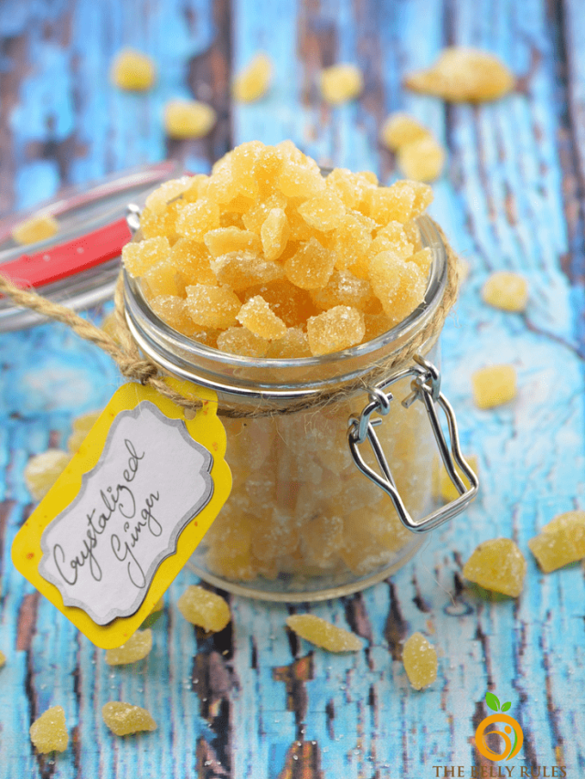 Candied Ginger / Crystallized Ginger Recipe