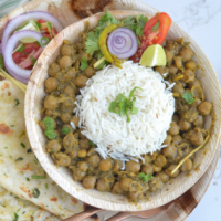 Instant pot Punjabi Pindi Chole _ Indian Style Dry Garbanzo Beans