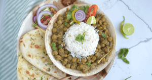 Instant pot Punjabi Pindi Chole _ Indian Style Dry Garbanzo Beans
