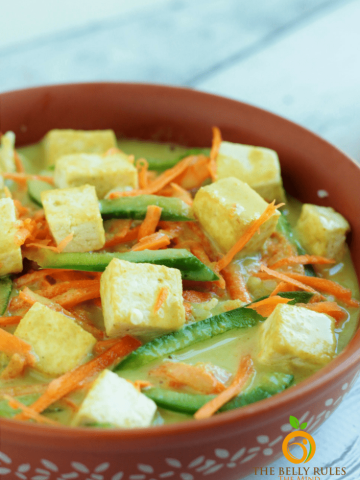 Thai Tofu Buddha Bowl vegan glutenfree