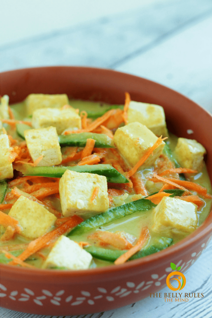 Thai Tofu Buddha Bowl vegan glutenfree