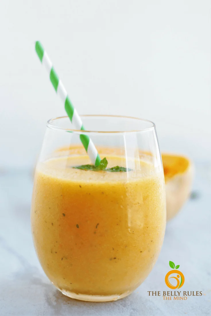 A Vegan Tropical Butternut Squash Smoothie loaded with fruits and vegetables yes, please!!! Kickstart your day with this smoothie and curb your hunger pangs. Healthy. Vegan. Gluten-Free. Dairy -Free. Nut-Free. Delicious. Kid-friendly.