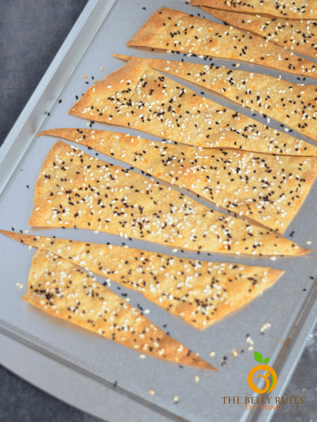 Crispy Lavash Bread Crackers